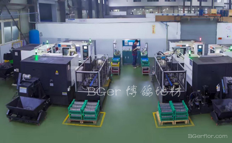 汽車(chē)部件加工車(chē)間地板