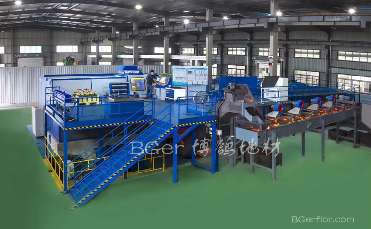 汽車(chē)部件加工車(chē)間地板-3