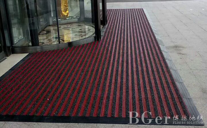 j酒店門口防滑除塵刮泥除雪地毯地墊門口室外使用