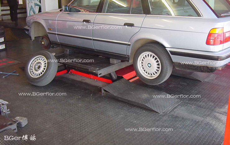 防滑防油汽車(chē)修理店地板