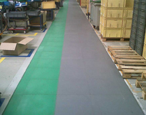 工廠車(chē)間走道地面處理 人行走道 手推叉車(chē)通道車(chē)間地板